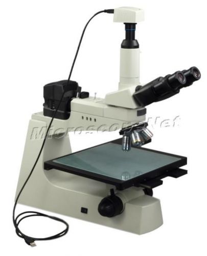 Industrial compound microscope large stage+3.0mp camera for sale