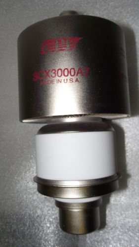 New !!  eimac  3cx3000a7 rf triode tube - with 4-month warranty / 3 available for sale