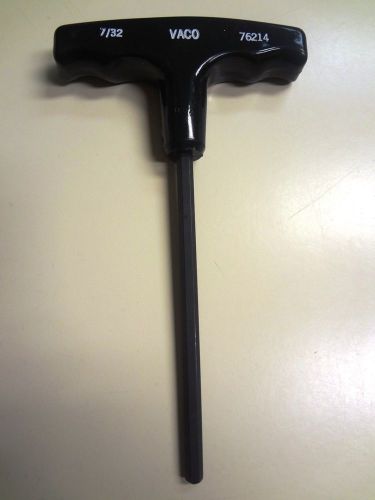 VACO - Allen Wrench Hex (Tee) T-Handle, 7/32&#034; x 6&#034; NEW-Made in USA-Sold by each