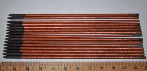 Arcair Copperclad pointed electrodes, lot of 15_________ E-3