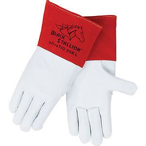 Revco Black Stallion 35K Premium Grain Kidskin TIG Welding Gloves, Large