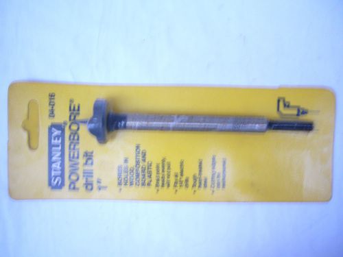 STANLEY USA POWERBORE 1&#034; FORSTNER DRILL BEST BIT FOR WOOD/ COMPOSITION UNUSED