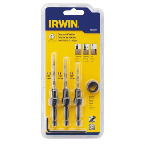 Irwin 1882793 countersink set for sale