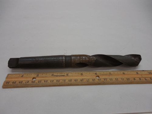 15/16&#034; morse taper #3 drill bit 9-1/2&#034; oal hss mt#3 machinist tools for sale