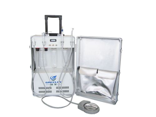 Portable dental turbine unit suction air compressor syringe high low handpiece for sale