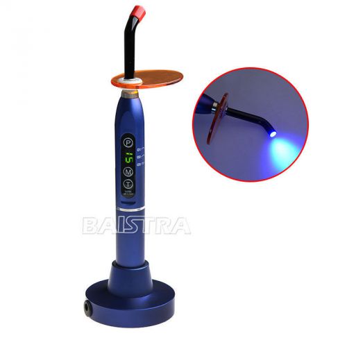 New Dental LED Curing Light Lamp Device Big Power Metal Handle Blue