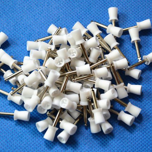 100 pcs Dental New Latch Type Prophy Polishing Polisher Cups Dentist Lab Product