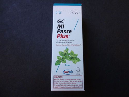 Dental GC MI Paste PLUS Mint (Tooth Mousse) FREE SHIPPING. USA Seller. Exp 08/16
