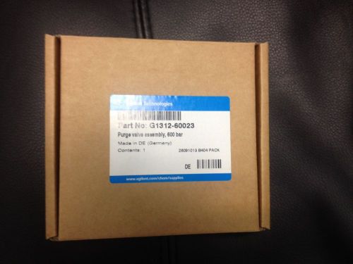 Agilent g1312-60023 purge valve assembly, 600 bar, for binary new in box for sale