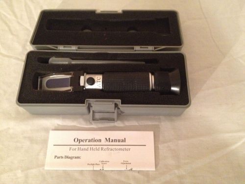 Portable Refractometer with Automatic Temperature Compensation - In Case