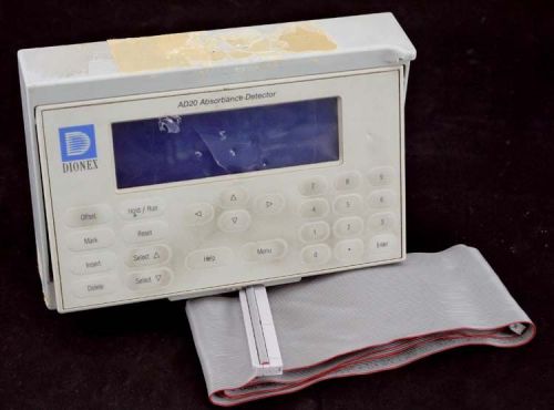 Dionex AD20 Absorbance Detector Interface HPLC Lab FRONT PANEL ONLY PARTS