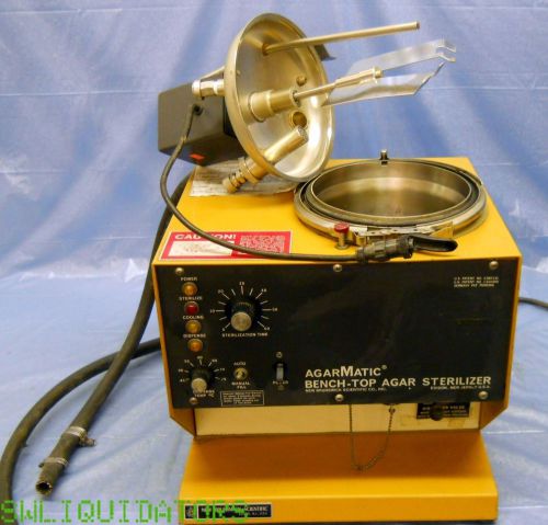 This is a working New Brunswick Agarmatic Bench Top Agar Sterilizer Model AS 3