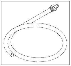 Pelton &amp; Crane DRAIN TUBE ASSEMBLY KIT (SMALL) (Autoclave Sterilizer)