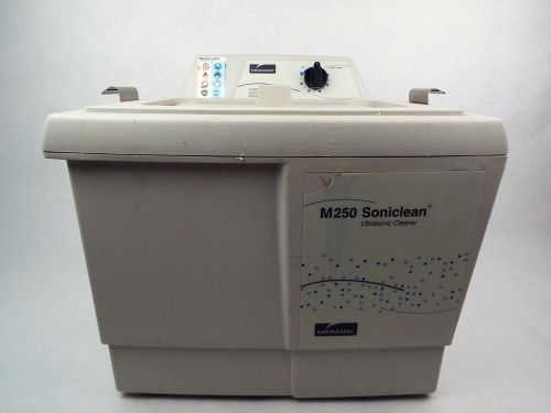 Midmark soniclean m250 dental instrument tabletop ultrasonic cleaner bath w/ lid for sale