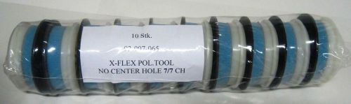 Satisloh X Flex Standard Polishing Tool 1/4&#034; X 1 1/4&#034; 92007065 Bag of 10 NIB