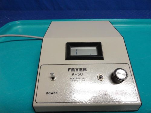 FRYER Temperature Controller Model A50 A-50   Tested Works good    M36