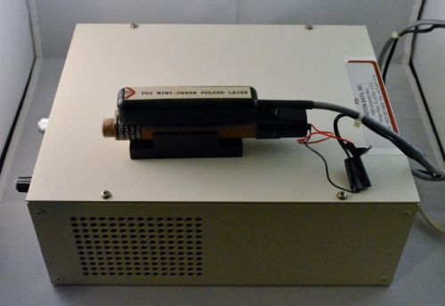 PDI Mini-Green Pulsed Laser 5 mJ, 3 n.s. GR-500 Tested &amp; Working