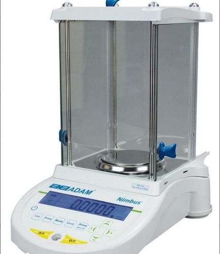 Adam equipment nbl 214e analytical lab balance,210 g x 0.1mg,rs232,usb,new for sale