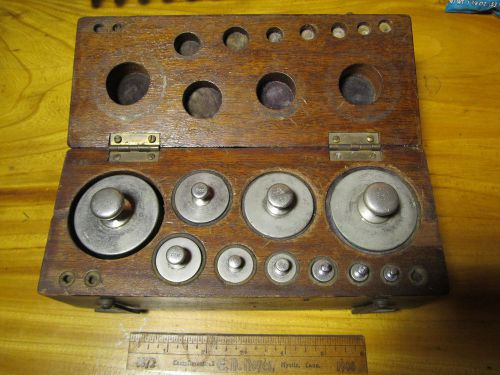 ANTIQUE VINTAGE SET OF STANDARD WEIGHTS AND MEASURES BY GURLEY