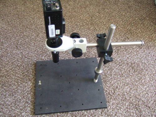 Edmund scientific  video microscope with color camera + base boom stand rare. for sale