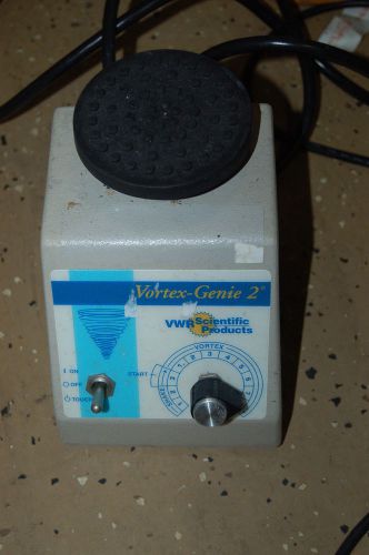 Vwr genie 2 vortexer vortex shaker mixer used lab laboratory rotator tube 5 for sale