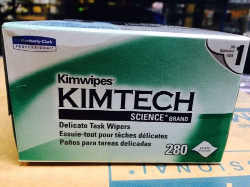 Kimberly-clark professional delicate task wipes. model 34155. 1 pkg of 280 wipes for sale