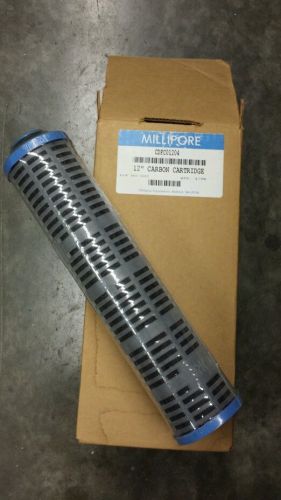 NEW Millipore CDC01204 12 inch CARBON CARTRIDGE. Set of four filters!