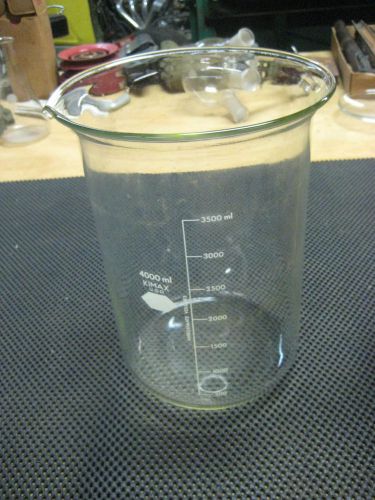 Pyrex Beaker, Griffin 4000ml - Graduated with Spout - Corning
