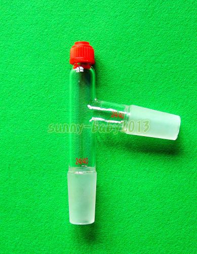 24/40,3-way distillation thermometer adapter w/thread,plastic screw for sale