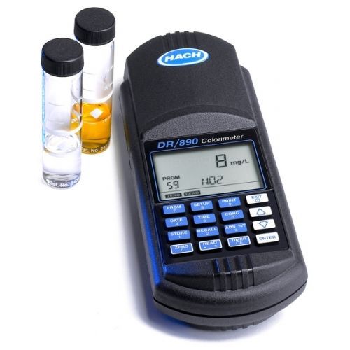 Hach dr/890 890 colorimeter 4847060 water datalogging full kit handheld new for sale