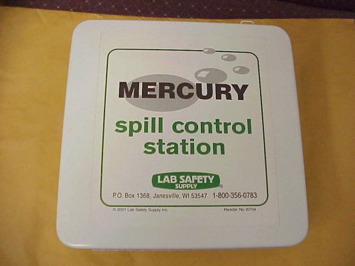 MERCURY SPILL CONTROL STATION , MODEL # 20754