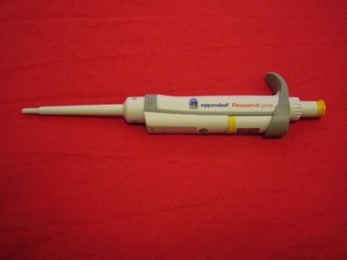 New Eppendorf Research Plus Variable Single Channel Pipette (2-20ul) Yellow