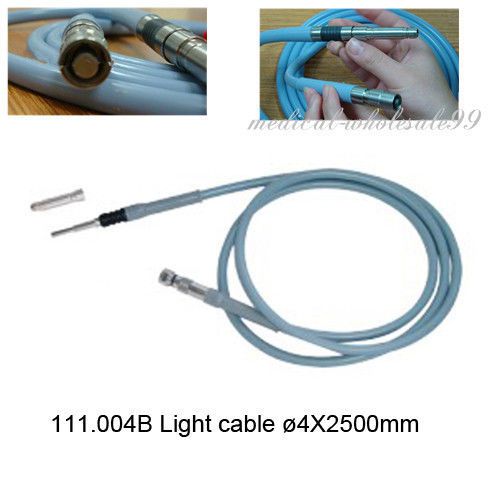 2015 New CE Fiber Optical Cable / Light Cable ?4mmX2500mm Storz Wolf Compatible