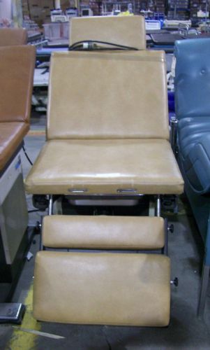 Ritter sybron procedure table, model 8525a - lt brown for sale