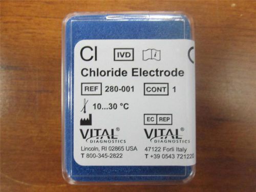 Vital Diagnostics CI Chloride Electrode Ref. 280-001    (RC)