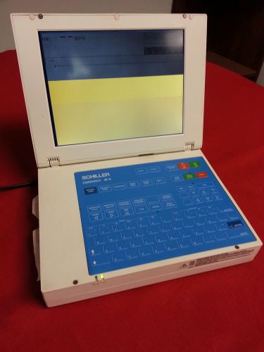 Working Schiller ECG Cardiovit Monitor AT-5 (needs new screen)