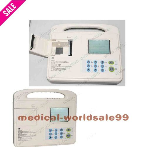 Portable Digital 1-channel Electrocardiograph ECG Machine EKG Machine