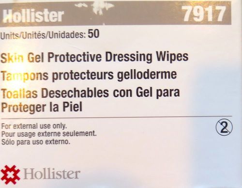 Hollister Skin Gel Protective Wipes-Box of 50-ref 7917