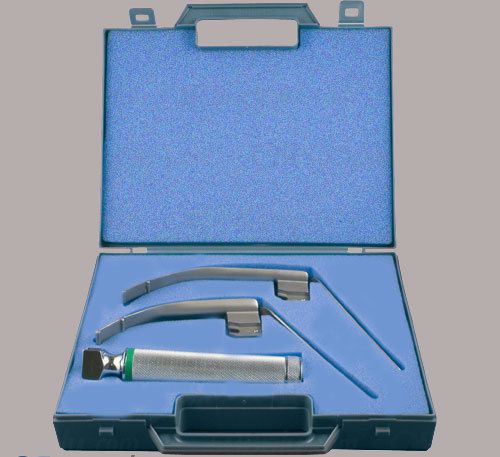 McCoy MACINTOSH LED FO Laryngoscope SET- Blade # 3, 4 With 1 Medium Handle
