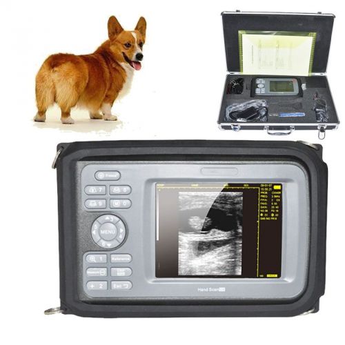 Vet 5 inchTFTLCD Portable Digital Palm Smart Ultrasonic Scanner Convex Probe