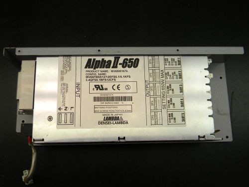 Aloka  Ultrasound  SSD 3500SV Modular power supply ALPHA II 650  MV6500167A