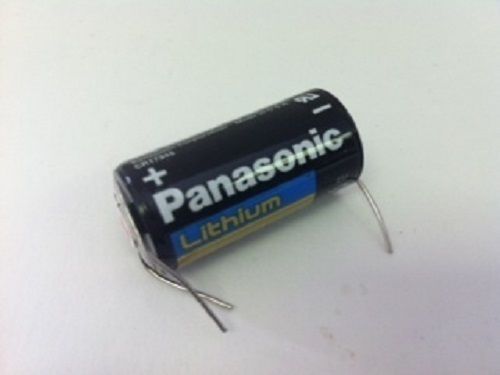 Panasonic CR123A Lithium Cell with Leads for PC Board Mount