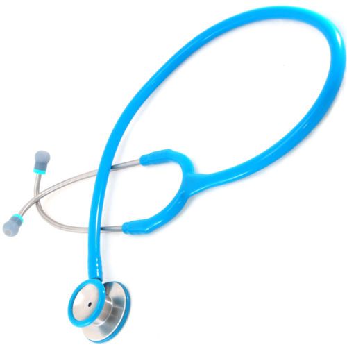 Pediatric stethoscope steel quality great sound classic design by kila sky blue for sale