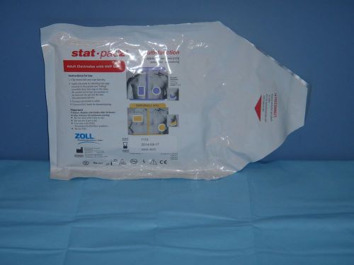 Zoll stat padz multi function adult electrodes with hvp gel 8900-4003 for sale