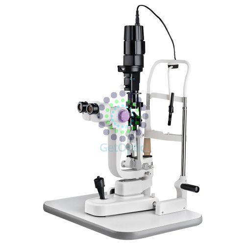 Ophthalmic optical slit lamp 3 magnifications optometry optometrist ce fda new for sale