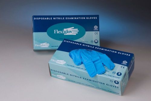 Disposable blue,Nitrile Medical/Dental Exam Glove MEDIUM,100 ASTM/CE,latex free