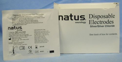 1 Box of 24 Pouches Natus Neurology Disposable Electrodes #019-415200