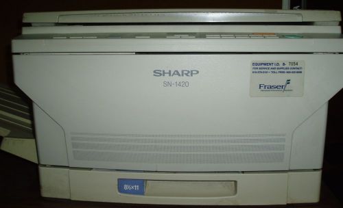 Sharp SN-1420 Copier
