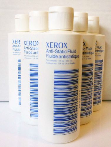 6 Bottles 4 ounce each  Xerox Anti-Static Fluid   8R90275