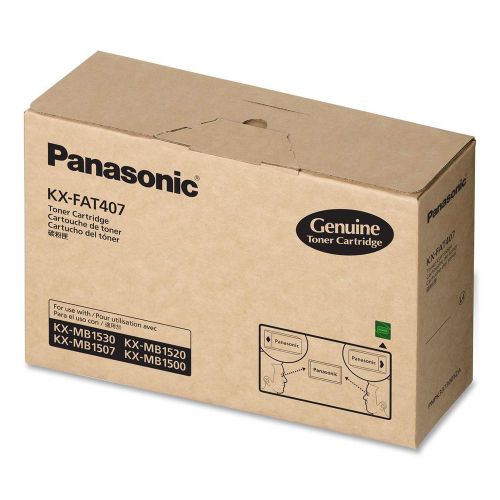Panasonic Toner Cartridge - Black - Laser - 2500 Page - 1 Each (kxfat407)